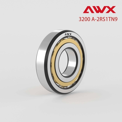 AWX Precision Double Row Angular Bearing 3200 A-2RS1TN9 Aanpasbaar