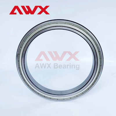 Rotaire rollende bal van roestvrij staal met een dunne wand met een diepe groef Ball Bearing 61913 ZZ Thin Wall Bearing