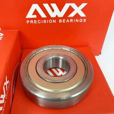 High Precision Rich Stock Single Row Deep Groove Ball Bearing 6000 2rs Zz voor motorfiets