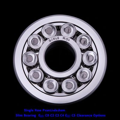 Precisie dunne radiale slanke lagers met C0 C2 C3 C4 C5 speling opties